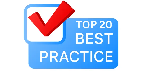 Top 20 best practices for Boosting page performance