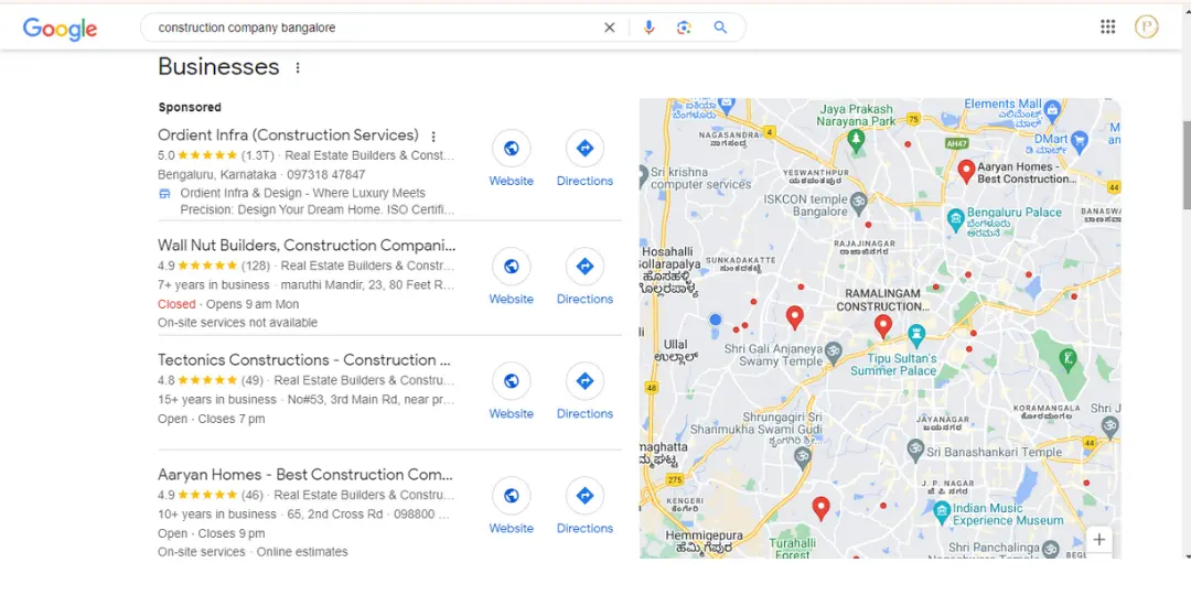 SEO for construction companies Local SEO Strategy